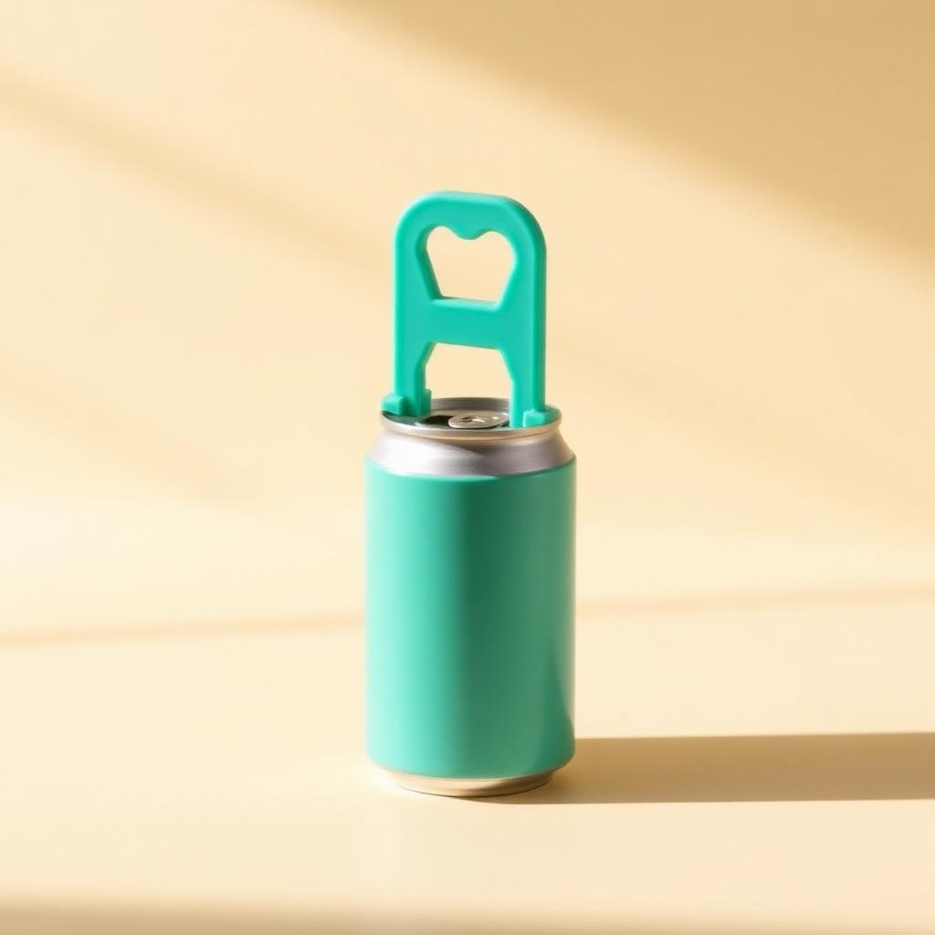 Can Lid Opener – Floral Mint
