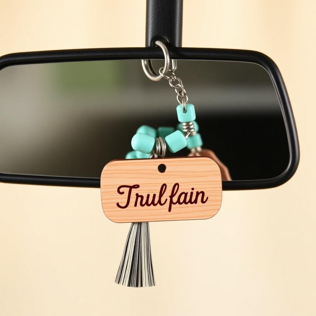 Custom Name Car Charm