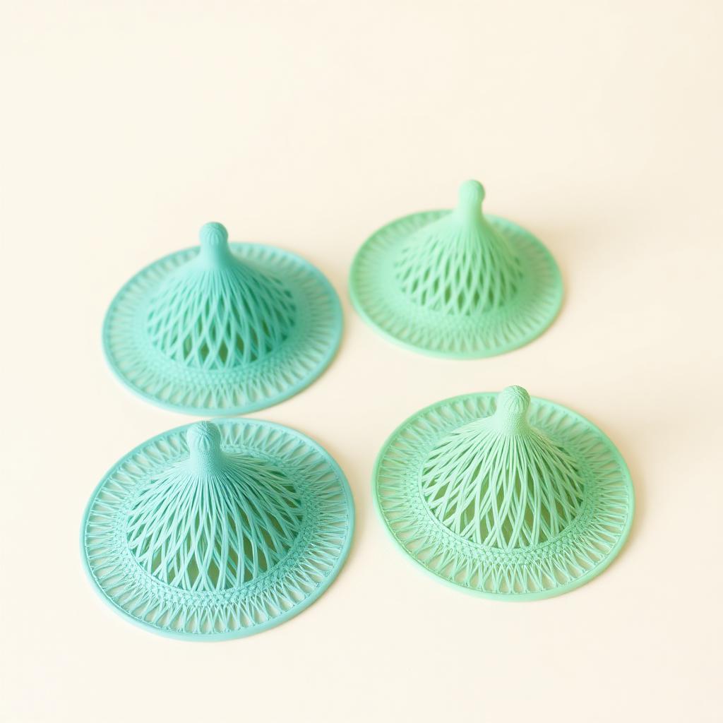 Straw Topper Set – Teal & Mint